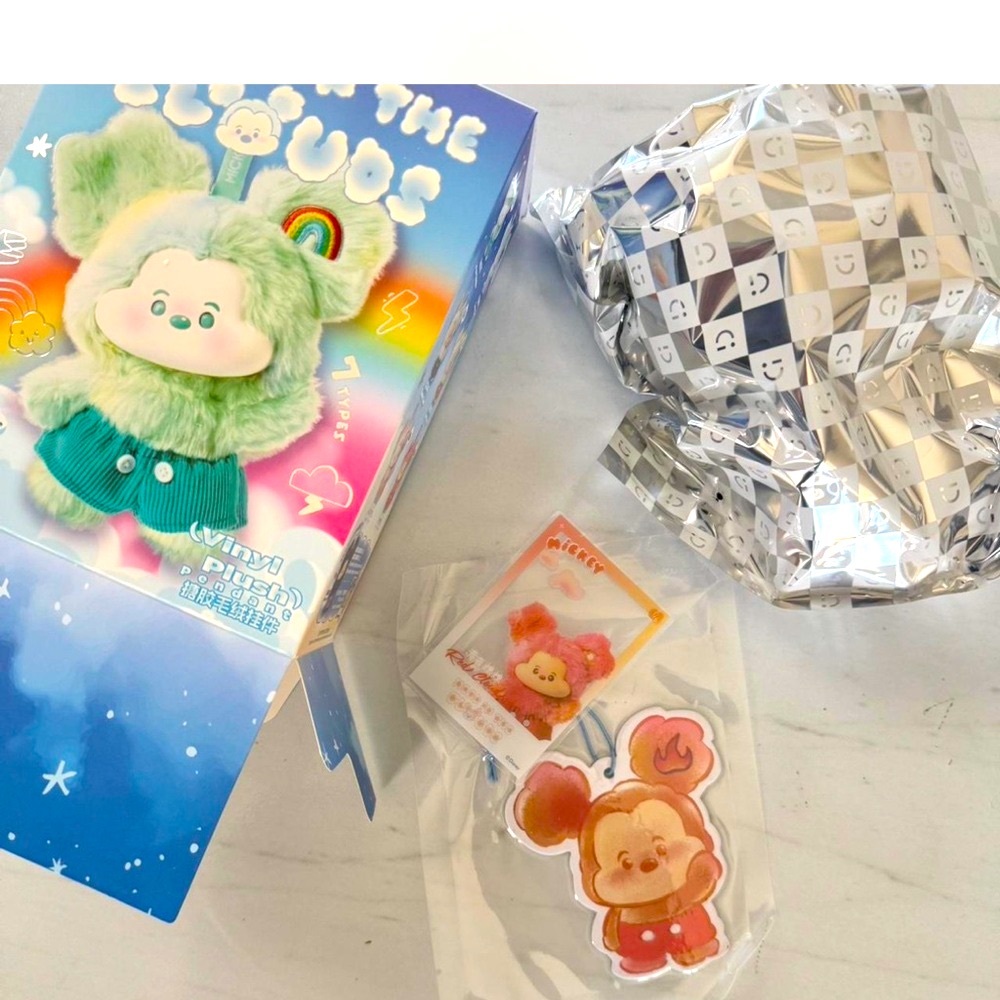 AUTHENTIC Brand new Disney x Miniso Mickey Mouse plush keychain